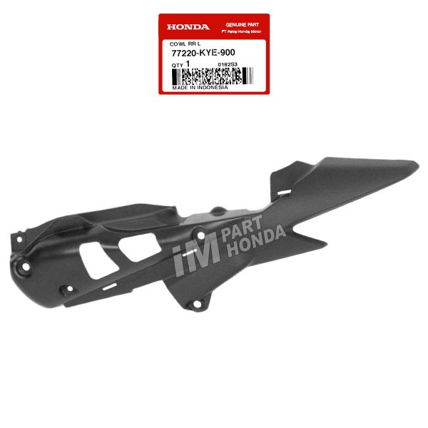 77220-KYE-900 Cover Sambungan Body Kiri Cowl L RR Megapro Monoshock Karbu Fi