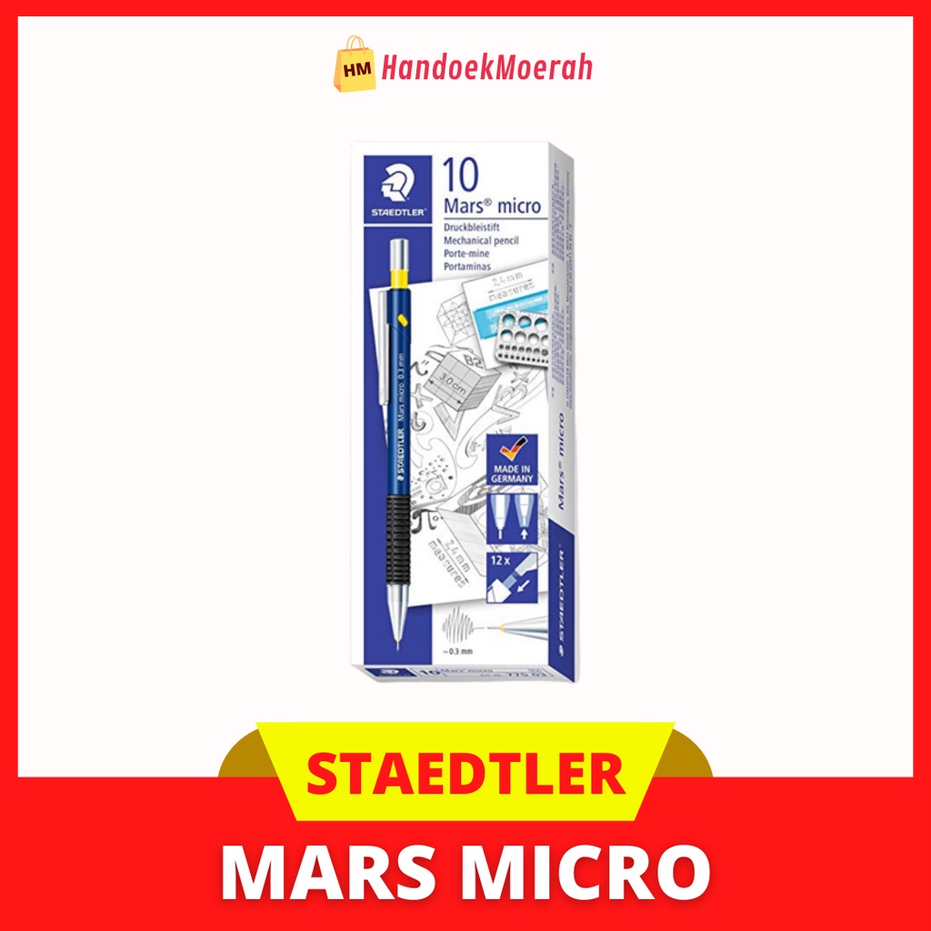 

Staedtler Mars Micro FL Pencil 775N03 / Pensil Mekanik