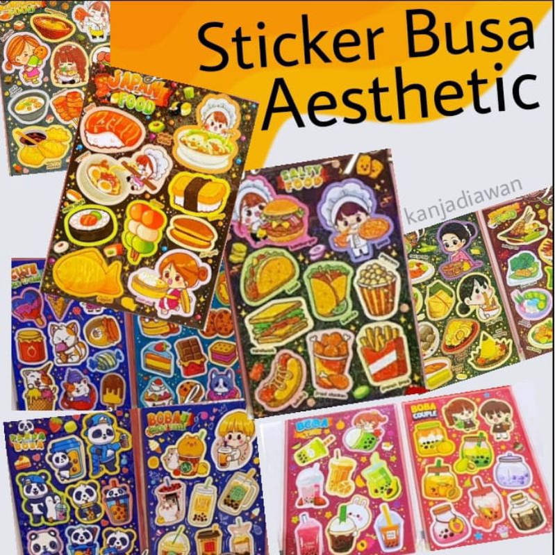 

Stiker Busa Aesthetic Sticker Viral