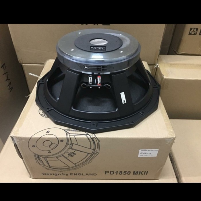 Speaker Komponen Precision Devices Pd1850 Mkii 18 Inch Low Sub Component Pd 1850 Pd1850Mkii ( Bayar Ditempat )