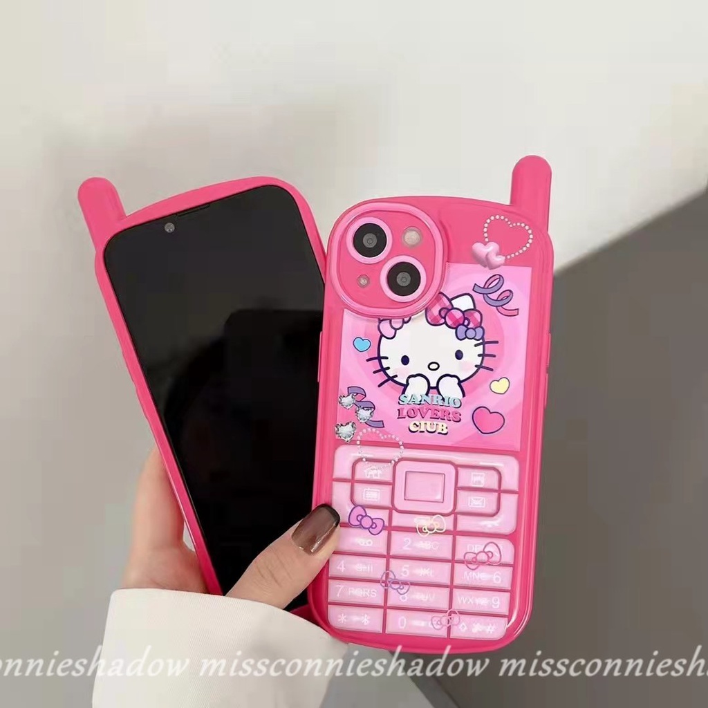 Soft Case Hp Gambar Hello Kitty Untuk IPhone 7 / 8plus / 11 / 12 / 13 / 14pro MAX / XR / X / XS MAX / SE