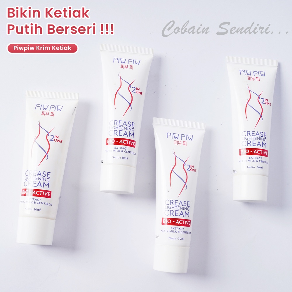 Piw Piw Crease Axillary Cream Lightening Cream - PIWPIW Armpit Pemutih Ketiak, Penghilang Bekas Luka