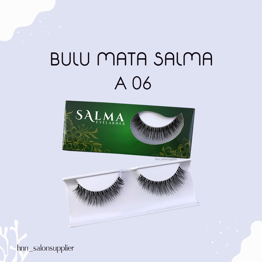 A06 Bulu Mata Palsu Handmade Natural Salma Eyelashes