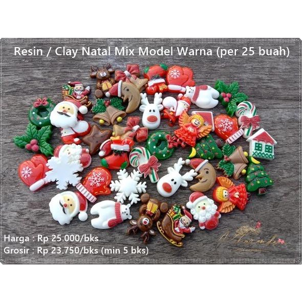 

GNATL-282 : Resin / Clay Natal Mix Model Warna (per 25 buah)