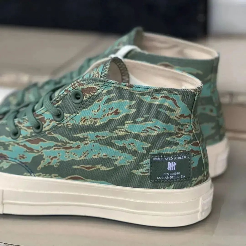 Undefeated inc X Converse Chuck Taylor 1970s Mid Tiger Camo CT 70 CT 70s