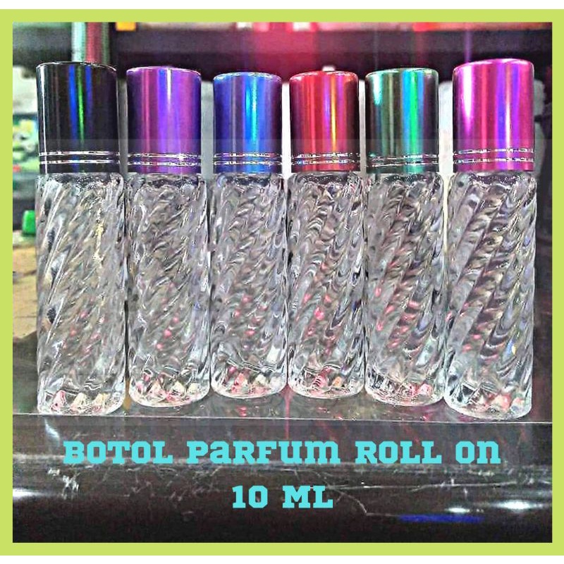 Botol Parfum Kosong Roll On Ulir 10 ml