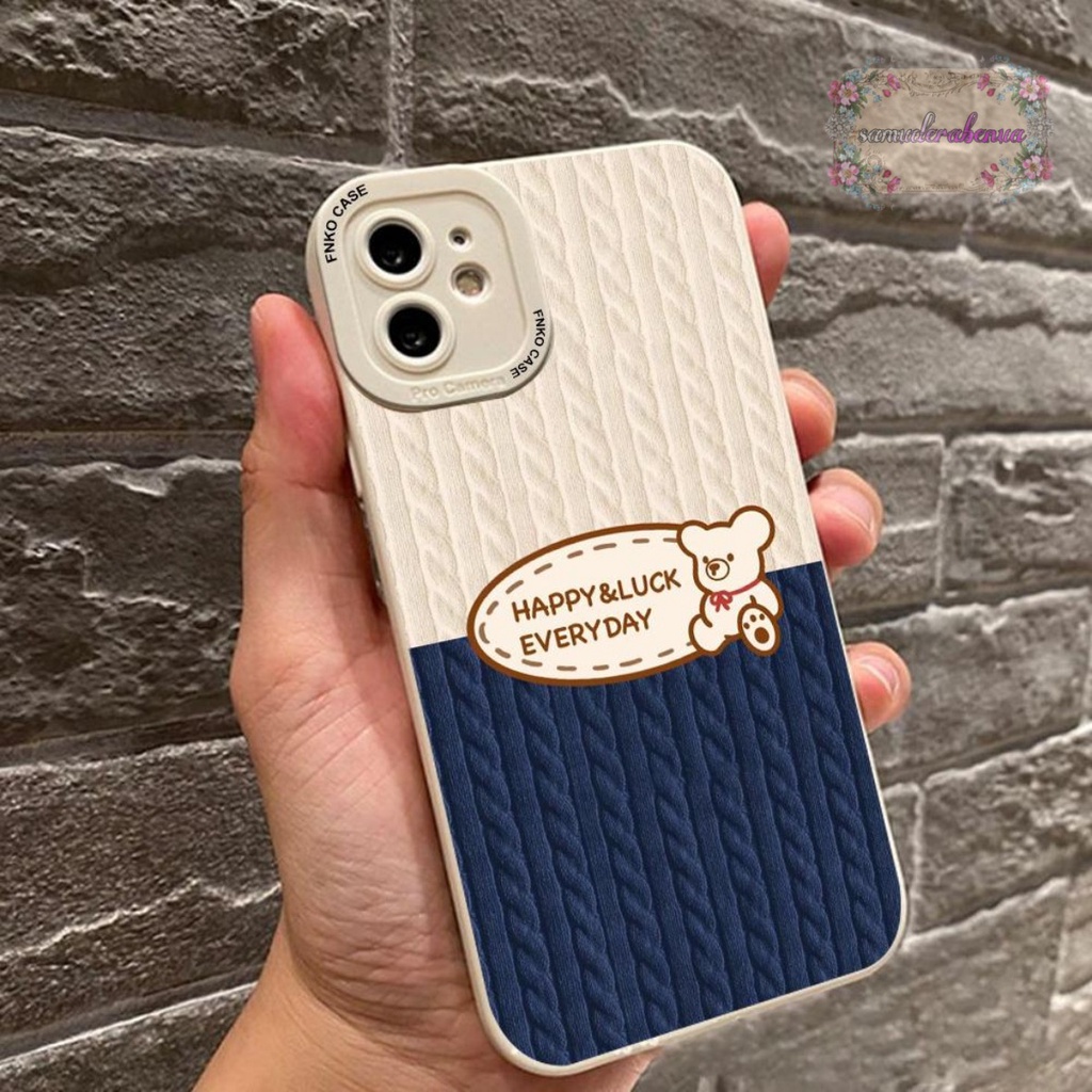 SS115 SOFTCASE MOTIF KARTUN BERUANG IPHONE 6 6S 6+ 7 8 7+ 8+ X XS XR XS MAX SB4379