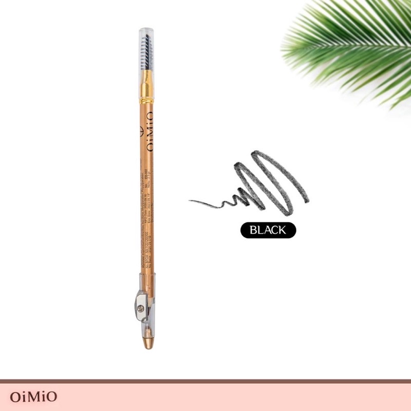 Oimio Eyebrow Pencil/ Pensil Alis Coklat/ Hitam