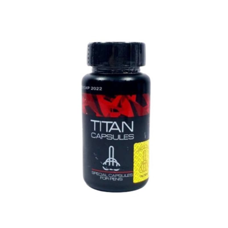 TITAN CAPSULES TITAN KAPSUL ORIGINAL RUSIA
