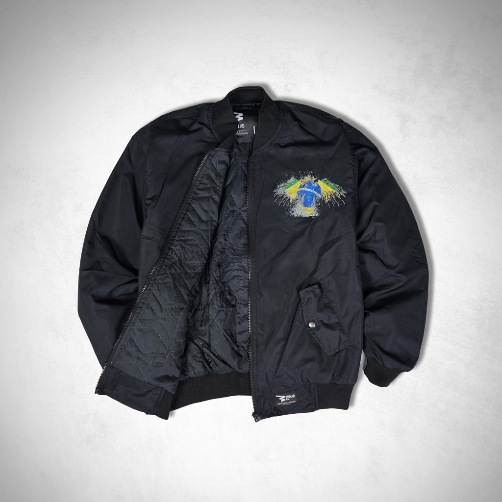 JAKET BOMBER PRIA PIALA DUNIA LIMITED EDITION