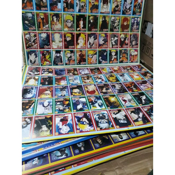 KARTU GAMBARAN NARUTO BATU KERTAS GUNTING