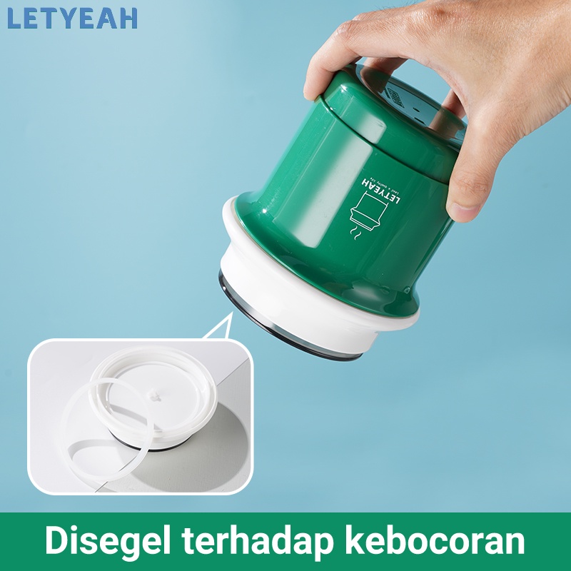 letyeah Cangkir sup anti tumpah tahan panas /550ml mangkuk sup portable /soup cup /breakfast cup