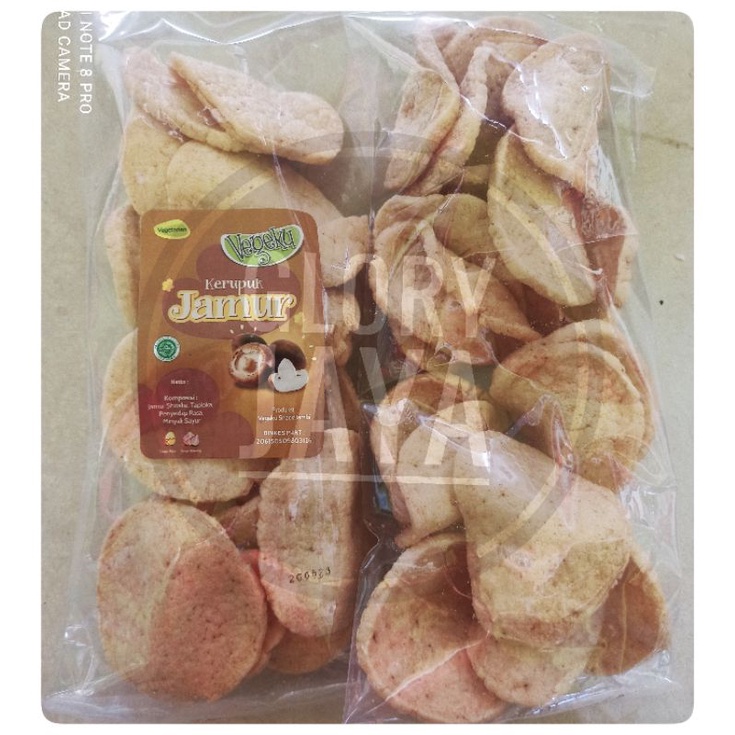 

VEGEKU KERUPUK KRIPIK KEMPLANG JAMUR VEGAN VEGETARIAN