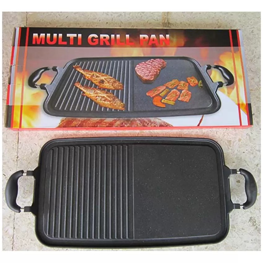 Multi grill Pan pemanggang square serbaguna