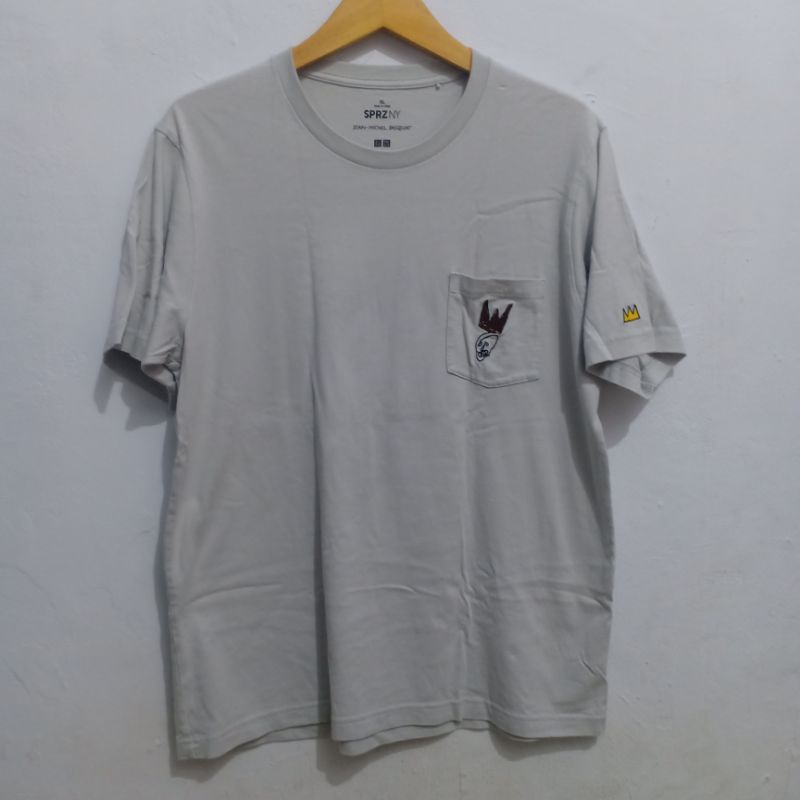 kaos uniqlo pocket x Jmb