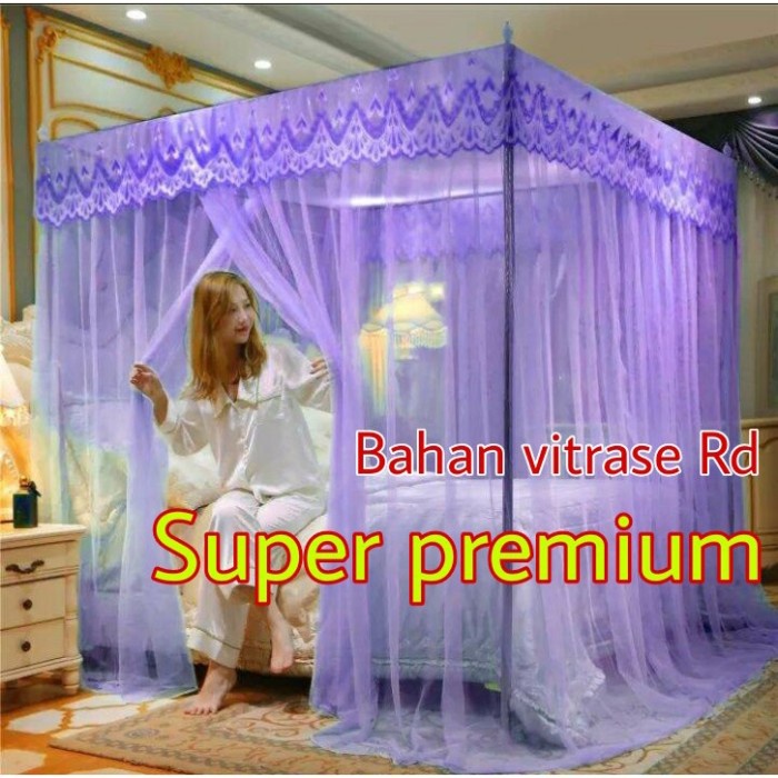 Kelambu Tidur Jumbo 200X200 Tebal Modern Murah