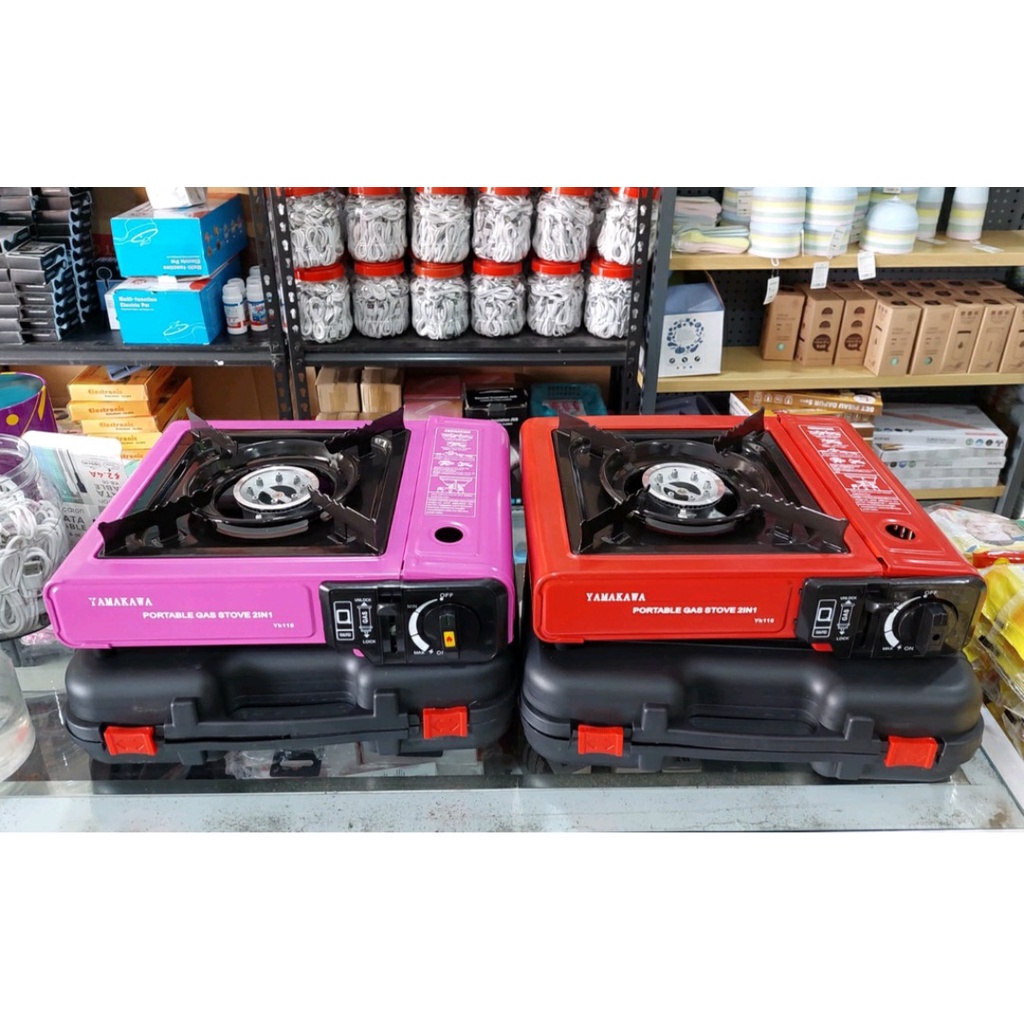 Beliajadulu88 kompor gas portable 2in1 GAS kaleng &amp; LPG W 1B/w1b