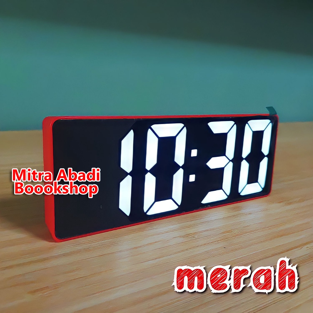 Jam Meja LED Digital / Digital LED Clock Tipe JX012 STYLISH