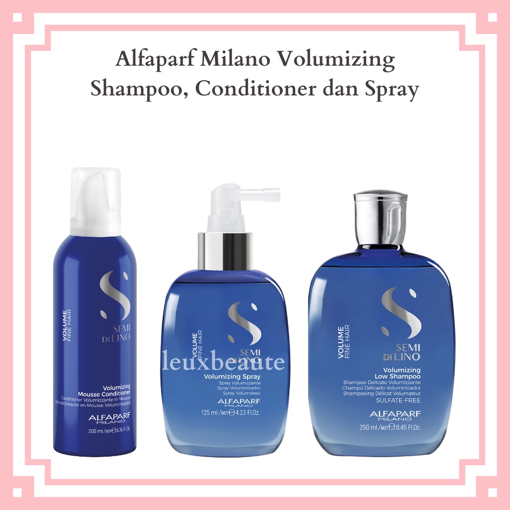 Alfaparf Milano Semi Di Lino Series Volumizing