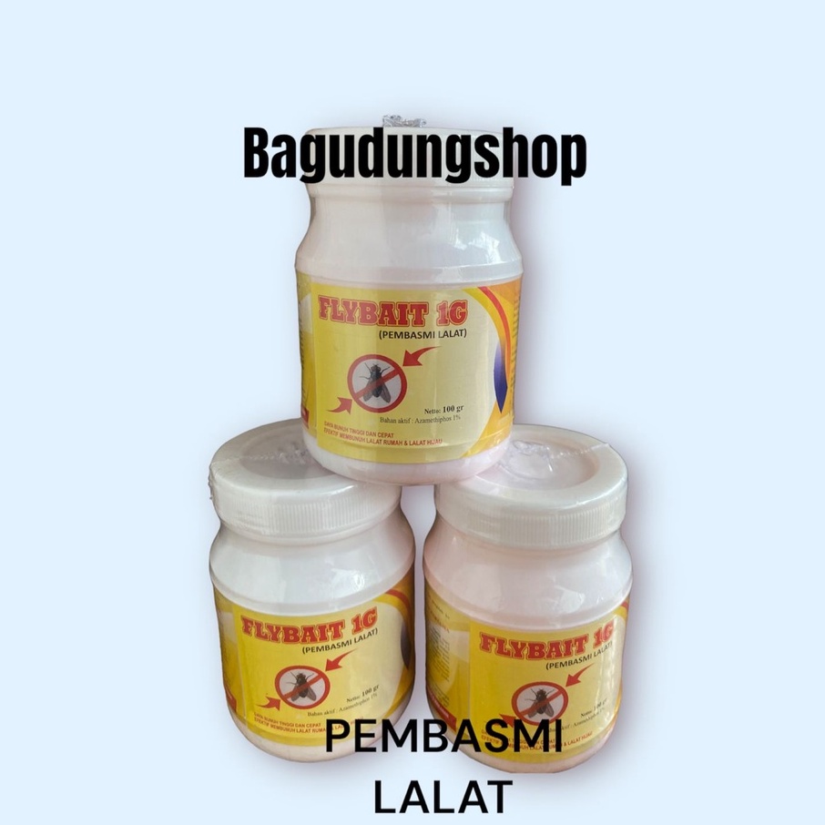 Flybait 1 G - Umpan Pembasmi Lalat SUPER AMPUH - Racun Lalat - Anti Lalat