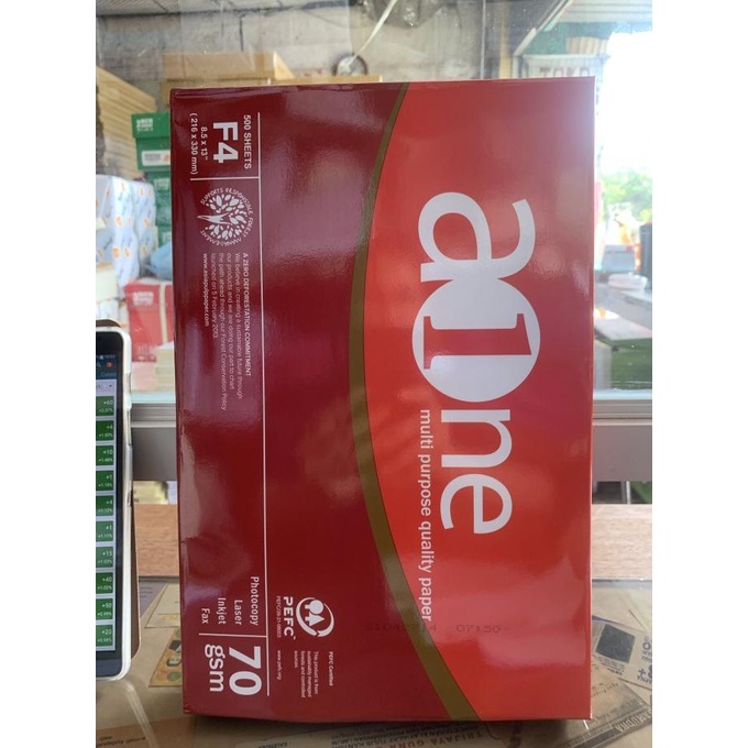 

JUAL HVS 70 gram F4 A one / Aone