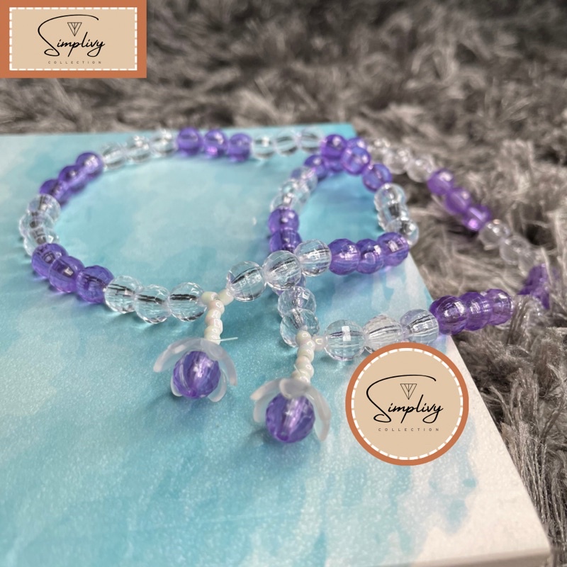 [Simplivy] Tasbih Kristal by Simplivy 33 Butir  - 8mm / Tasbih Mutiara