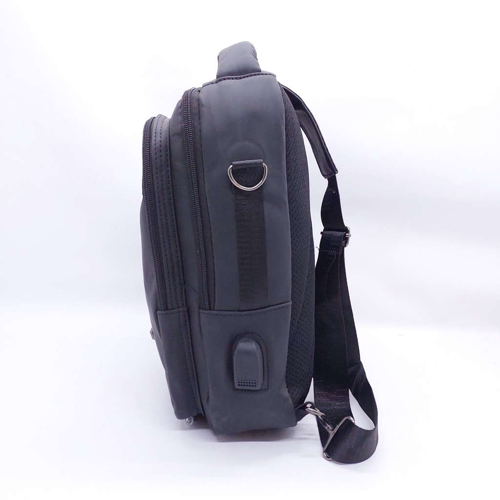 Tas Selempang Palo Alto balon karet ANTI AIR + USB MURAH BARU ORIGINAL / Tas Tali Satu Palo Alto NILON KARET ANTI AIR COMPACT PREMIUM QUALITY / Hand Bag Palo Alto ORIGINAL / TAS DADA KARET alto original murah terbaru / Tas Selempang Palo Alto Bahan Karet