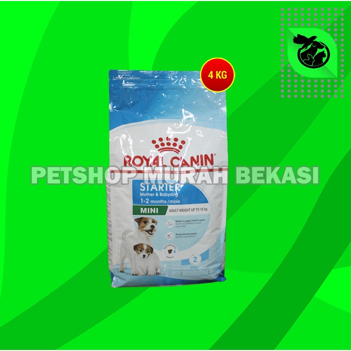 Makanan Anjing Royal Canin Mini Starter Mother and Baby Dog 4Kg