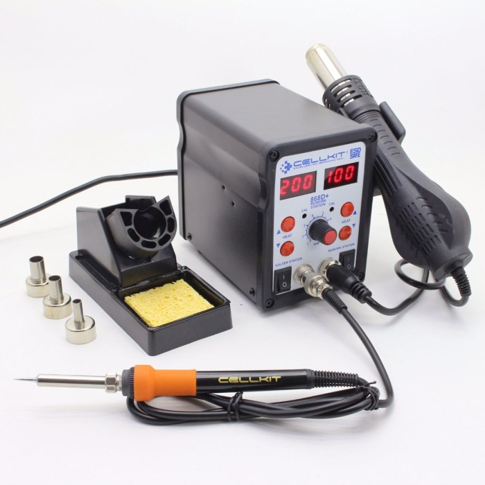 SOLDER UAP / BLOWER DAN SOLDER CELLKIT 868D+ ORIGINAL