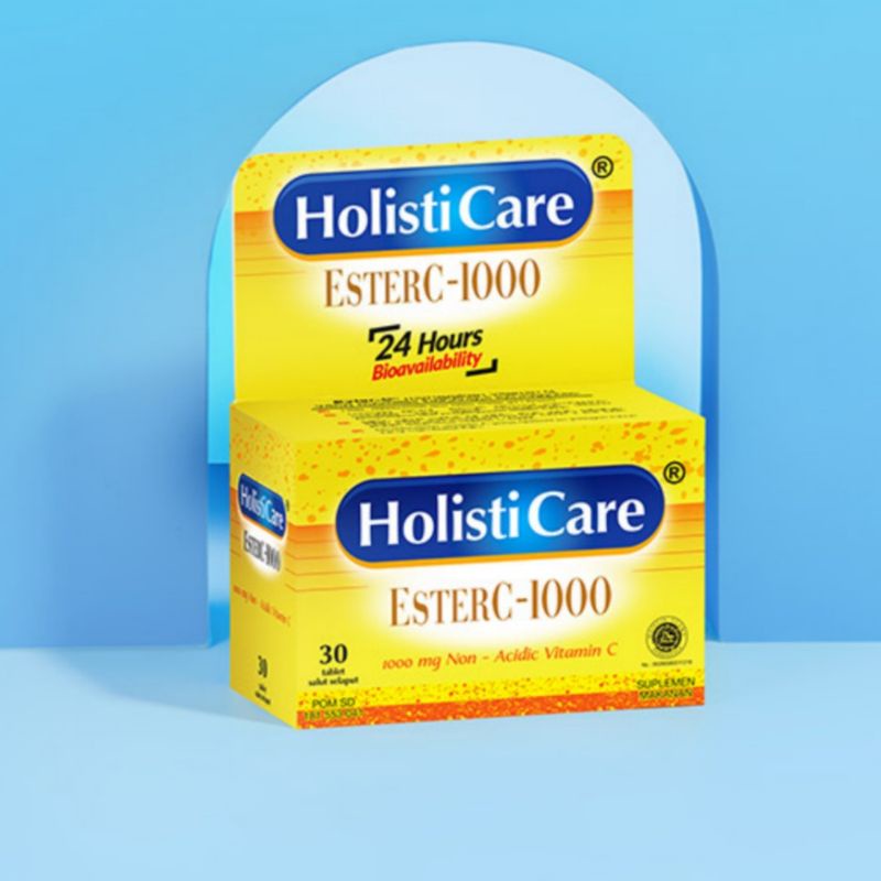 Holisticare Ester C-1000 Vitamin C Botol Isi 30 Tablet