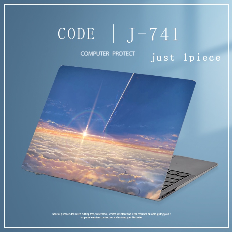 1pc Universal Bebas Potong COD Menyesuaikan 12 13 14 15.6 Inch Cover Laptop Stiker Skin Untuk ASUS VivoBook15 M4600I U3700 X515 ROG GA502I G512L Quote Kata Kata Terkenal Lembaran Decals