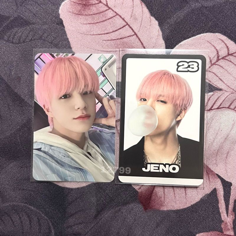 PC Jeno (Selca + Concept) Glitch Mode Trading Card B Ver + Haechan Dicon 2 PC