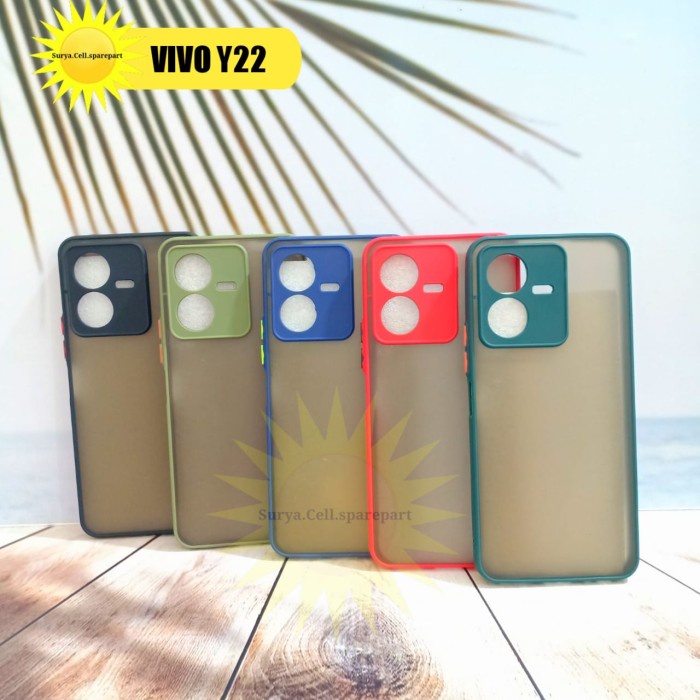 Case Vivo Y22 - Slim Case Fuze Dove Vivo Y22 Y22s - SC