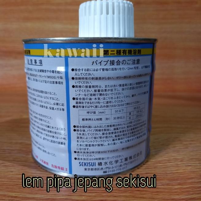 

Lem Pipa PVC SEKISUI Jepang