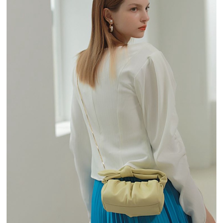 Tas Selempang Kulit Wanita Dompet Hp Cewek Rantai Mini Bag NJ187