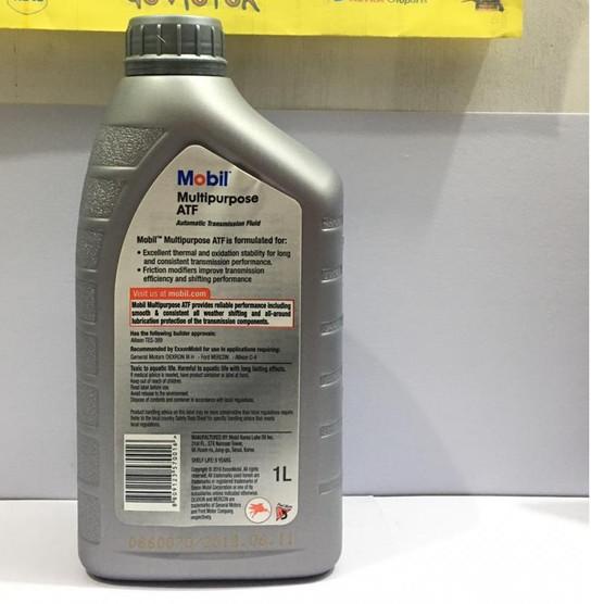 OLI MOBIL MULTIPURPOSE ATF - OLI MOBIL TRANSMISI MATIC ATF 1L - ATF