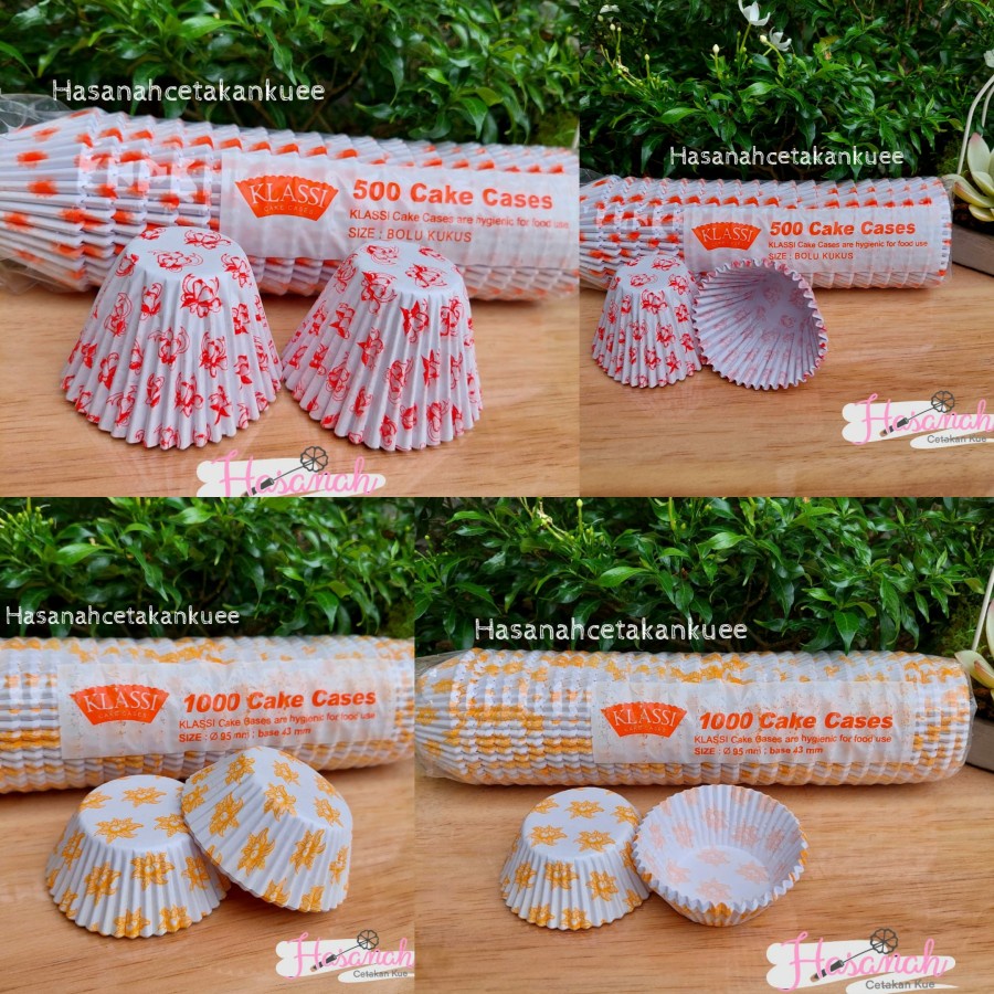 Kertas Cup Bolu Kukus Klasi Pendek dan Tinggi