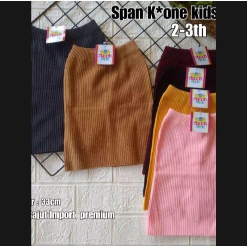 Rok span rajut anak usia 2-5 tahun rok anak anakperempuan rok anak perempuan 2 tahun lucu