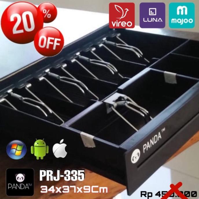 

PANDA PRJ-335 CASH DRAWER/LACI KASIR RJ11 TO POS PRINTER THERMAL
