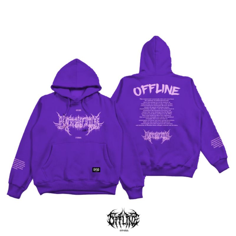 HOODIE OFFLINE ORI / SWEATER KEREN PRIA / SWEATER HOODIE TERLARIS