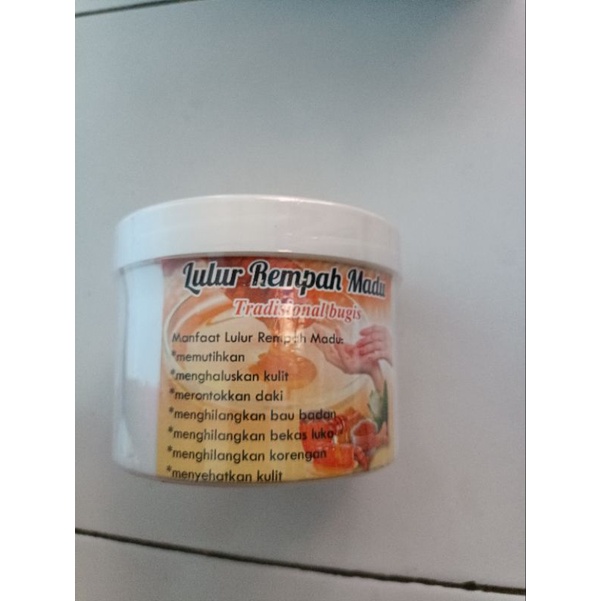 LULUR REMPAH MADU ( tradisional bugis)