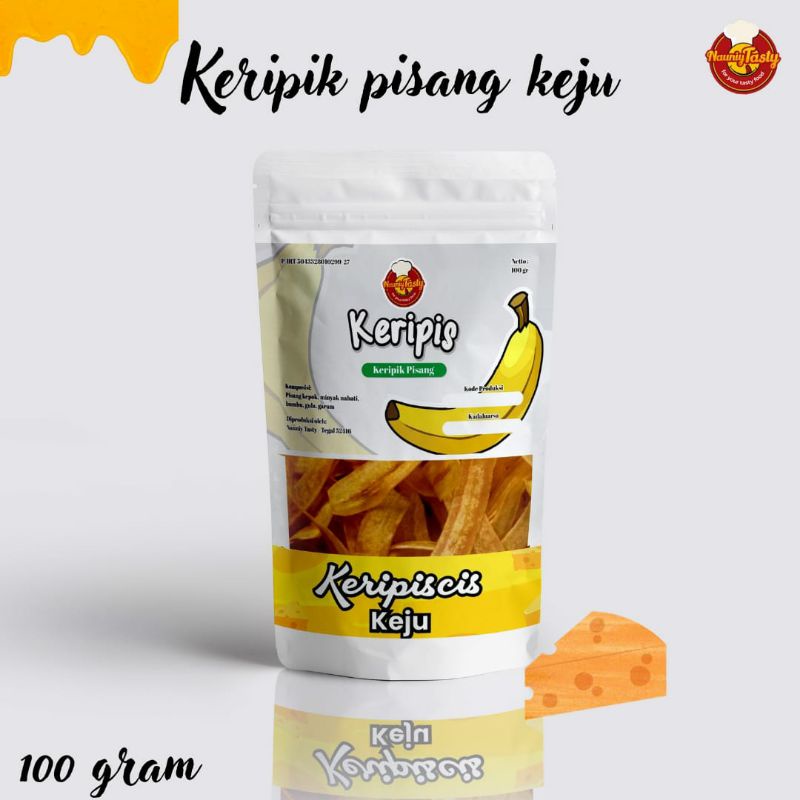 

KERIPIS Keripik Pisang rasa Keju 100 gram