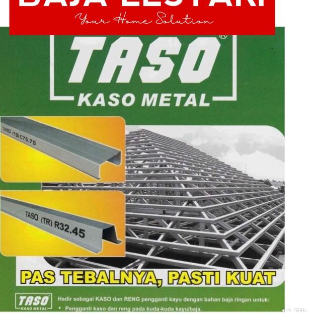 Baja Ringan Taso Si Mantap 0.75mm / CNP Baja Ringan - DEPOK