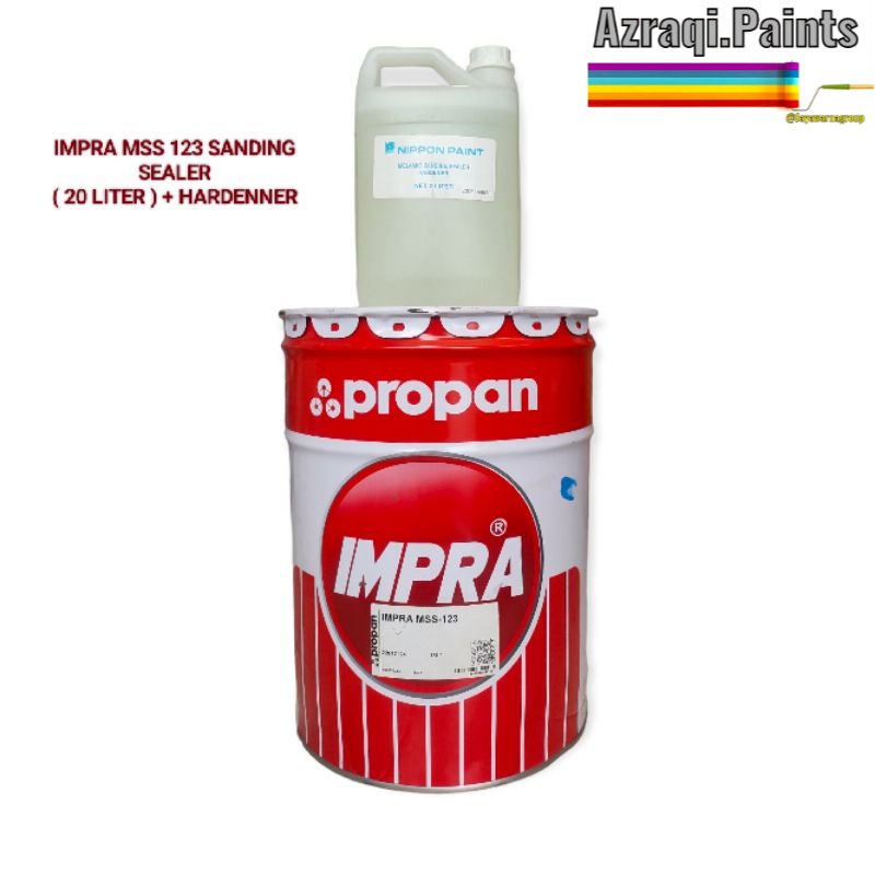 Jual Impra Melamine Sanding Sealer Mss Liter Hardenner Shopee Indonesia