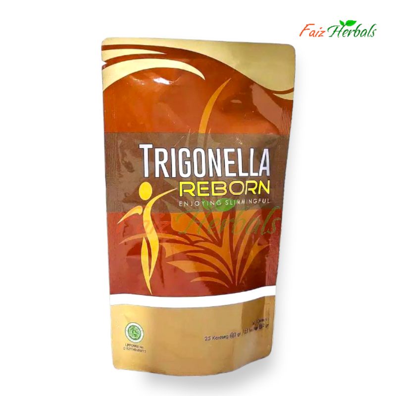 TRIGONELLA REBORN | TEH DIET SEHAT PELANGSING SLIM KURUS LANCAR BAB PEMBAKAR LEMAK TURUN BERAT BADAN