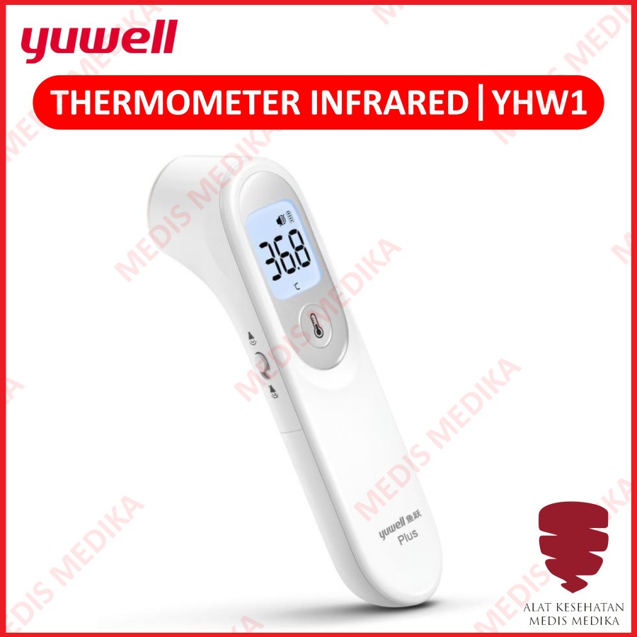 Thermometer Infrared Pengukur Cek Suhu Badan Termometer Digital Tembak