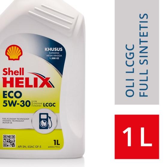 Oli Mesin Mobil LCGC Shell Helix ECO 5W-30 (1L)