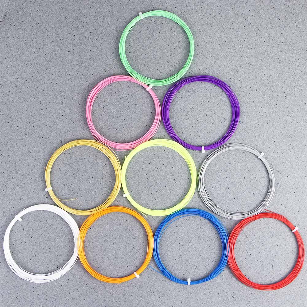 Lanfy Senar Badminton Alat Olahraga Training Badminton Profesional 0.7 mm Carbon Nanofiber Badminton String Line