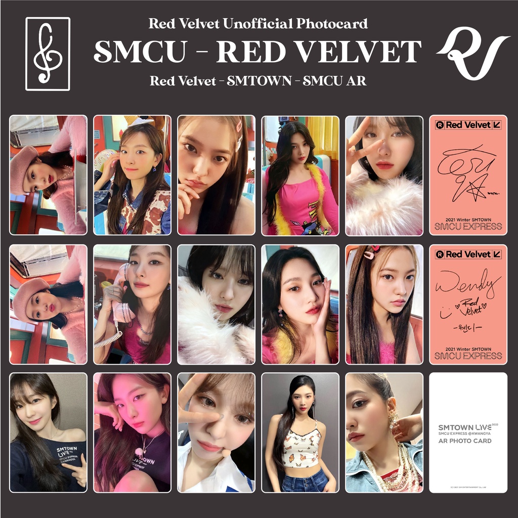 [REPLIKA RED VELVET] PHOTOCARD SMCU