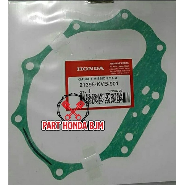 21395-KVB-901 paking gardan beat scoopy vario 110 gasket transmisi 21395kvb901